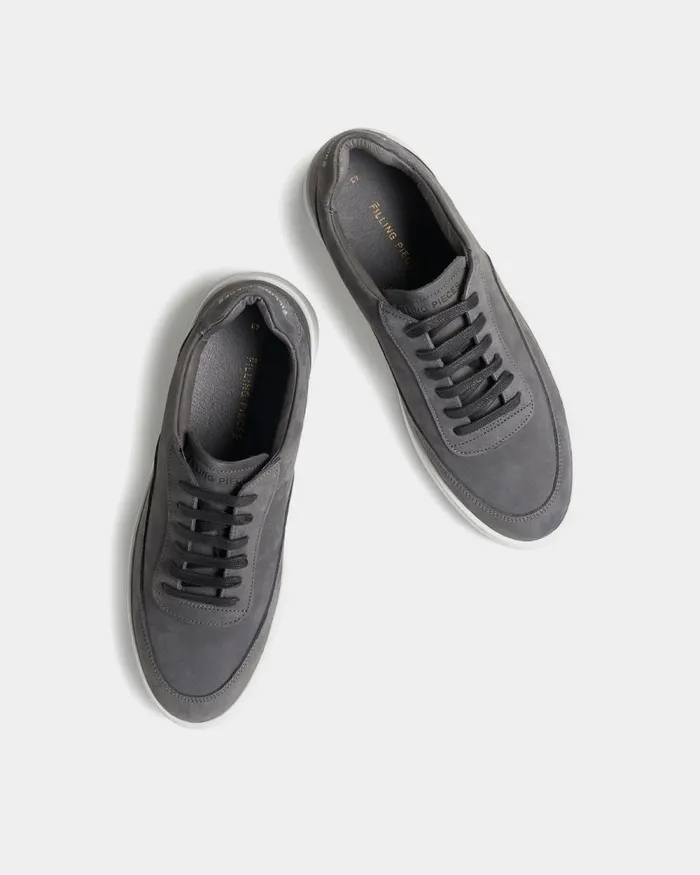MenWomen Filling Pieces Sneakers Mondo 20 Ripple Nubuck Shark Grey