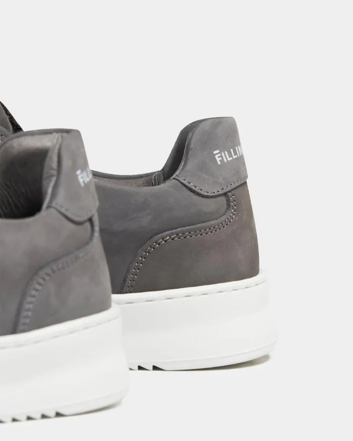 MenWomen Filling Pieces Sneakers Mondo 20 Ripple Nubuck Shark Grey