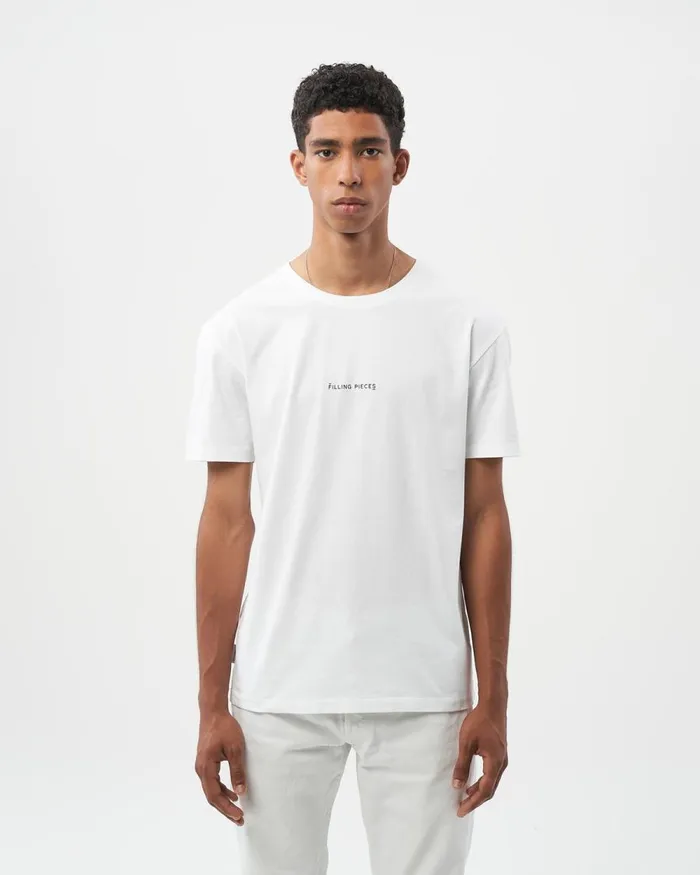 MenWomen Filling Pieces TShirts and Shirts Core Tee Slim Fit White
