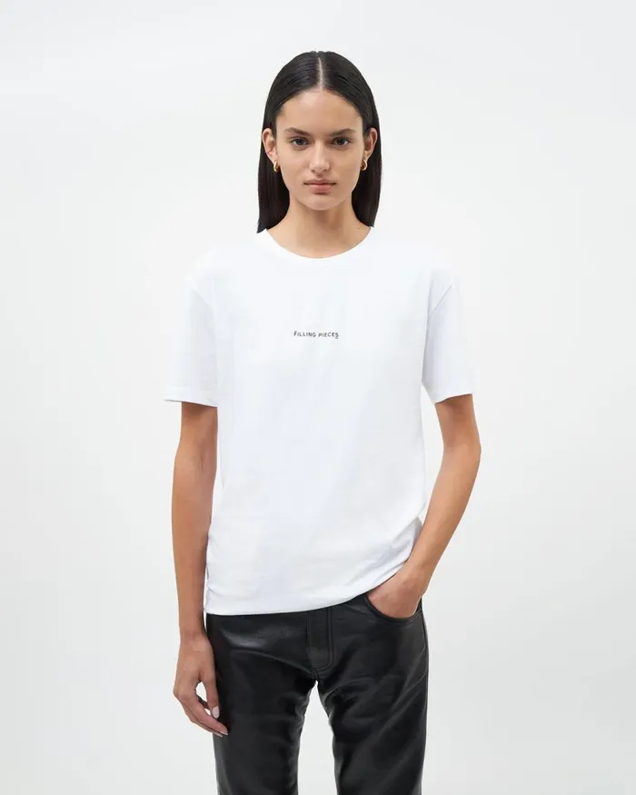 MenWomen Filling Pieces TShirts and Shirts Core Tee Slim Fit White
