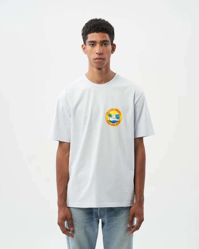 MenWomen Filling Pieces TShirts and Shirts Tee Sailing Club Arctic Ice White