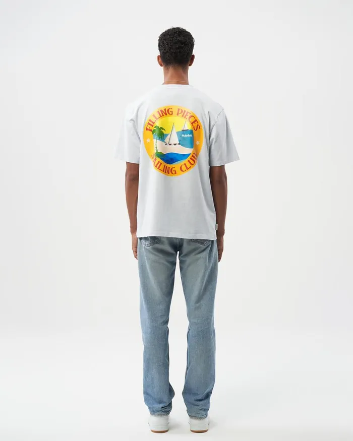 MenWomen Filling Pieces TShirts and Shirts Tee Sailing Club Arctic Ice White