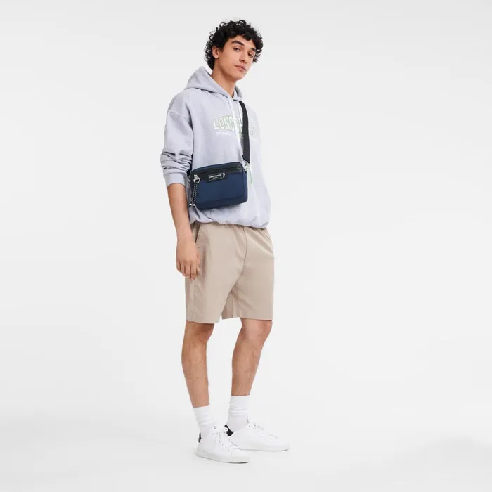 MenWomen Le Pliage Energy S Camera Bag Navy Longchamp Crossbody Bags