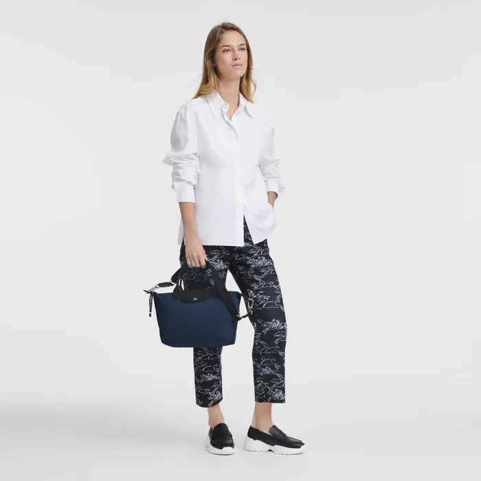 MenWomen Le Pliage Energy S Handbag Navy Longchamp Handbags