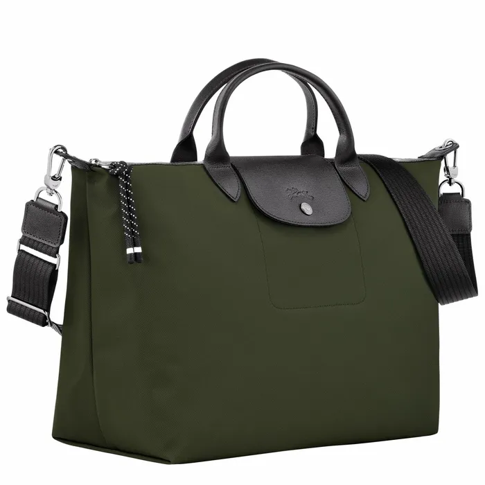 MenWomen Le Pliage Energy XL Handbag Khaki Longchamp Handbags