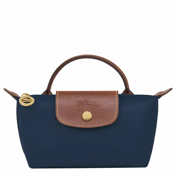 MenWomen Le Pliage Original Pouch With Handle Navy Longchamp Pouches and Cases MenWomen Le Pliage Original Pouch With Handle Navy Longchamp Pouches and Cases