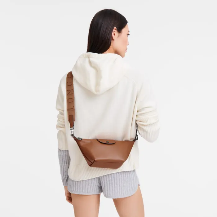 MenWomen Le Pliage Xtra XS Crossbody Bag Cognac Longchamp Crossbody Bags