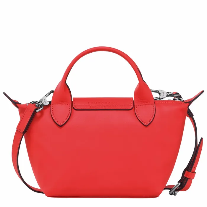MenWomen Longchamp X Robert Indiana XS Handbag Red Longchamp Handbags