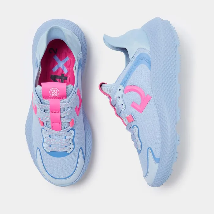 Mg4x2 Knit Contrast Quarter G Golf Cross Trainer Sky Women GFORE Street Shoes