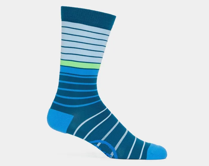 Mixed Stripe Compression Crew Sock Petrol Men GFORE Hats