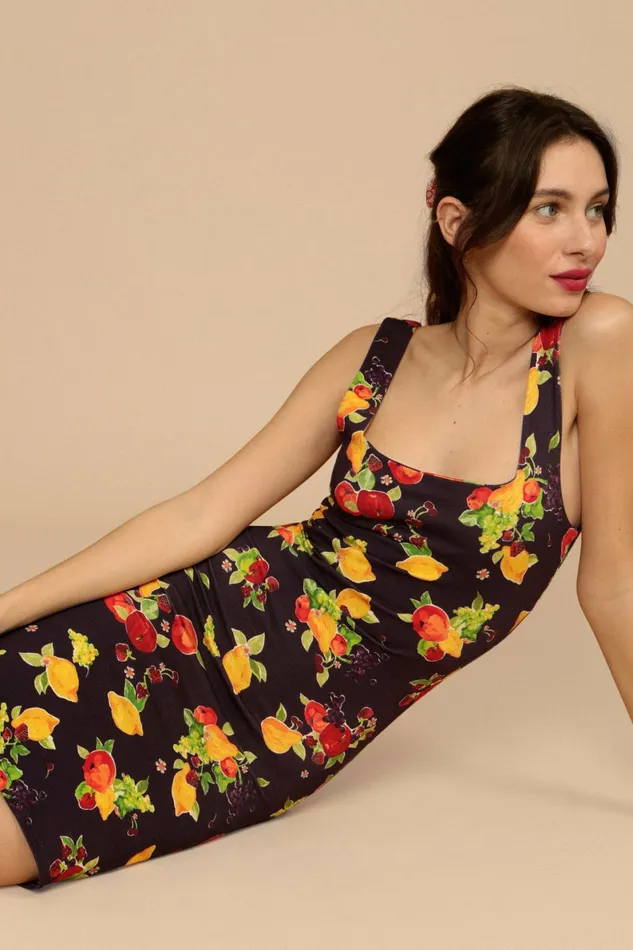 MONIA Dress Marine Fruit Women Rouje Dresses