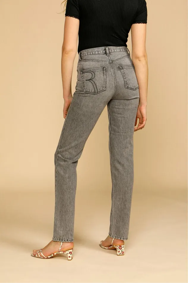 MONTMARTRE Jeans Noir Vintage Wash Women Rouje Pants