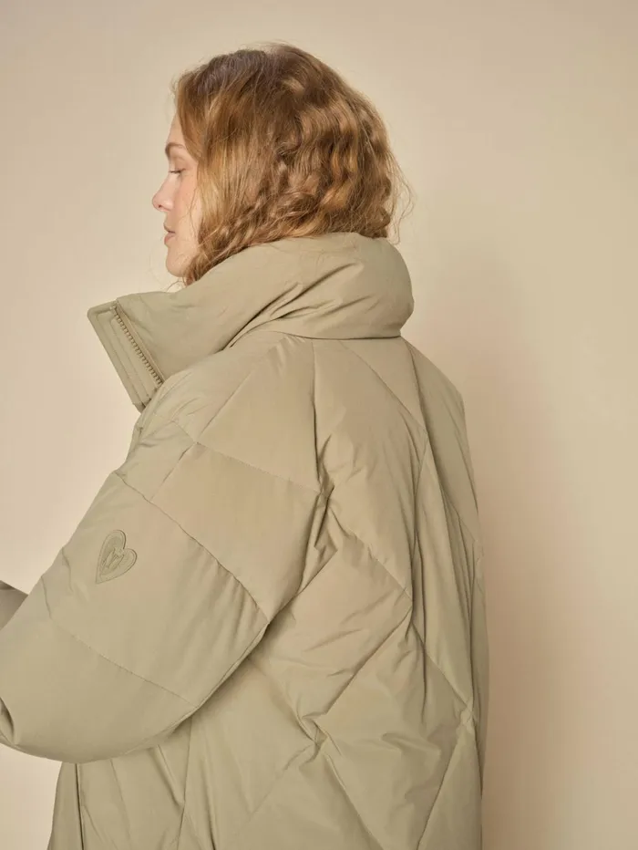 MOS MOSH MMAhla Long Down Jacket Mermaid Women Jackets and Coats MOS MOSH MMAhla Long Down Jacket Mermaid Women Jackets and Coats