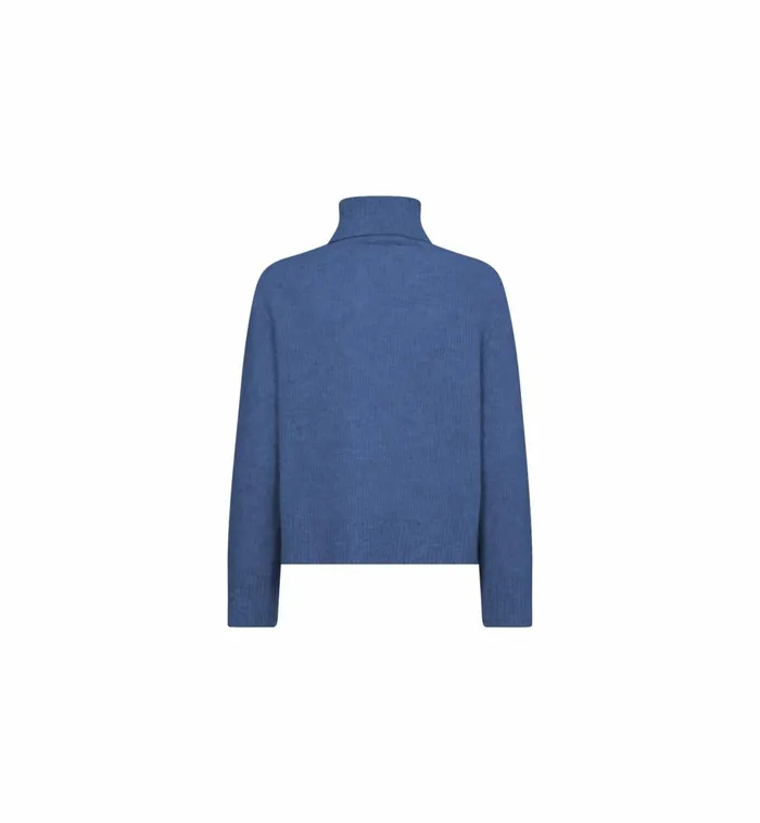 MOS MOSH MMAidy Thora Rollneck Knit Set Sail Women Knits MOS MOSH MMAidy Thora Rollneck Knit Set Sail Women Knits