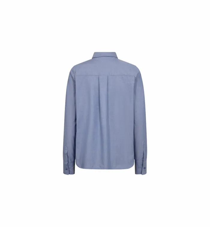 MOS MOSH MMAnica Oxford Shirt Velvet Morning Women Shirts MOS MOSH MMAnica Oxford Shirt Velvet Morning Women Shirts