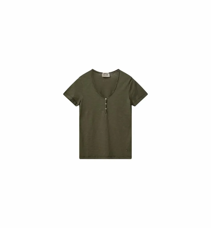 MOS MOSH MMAstin Basic Tee Burnt Olive Women Tees MOS MOSH MMAstin Basic Tee Burnt Olive Women Tees