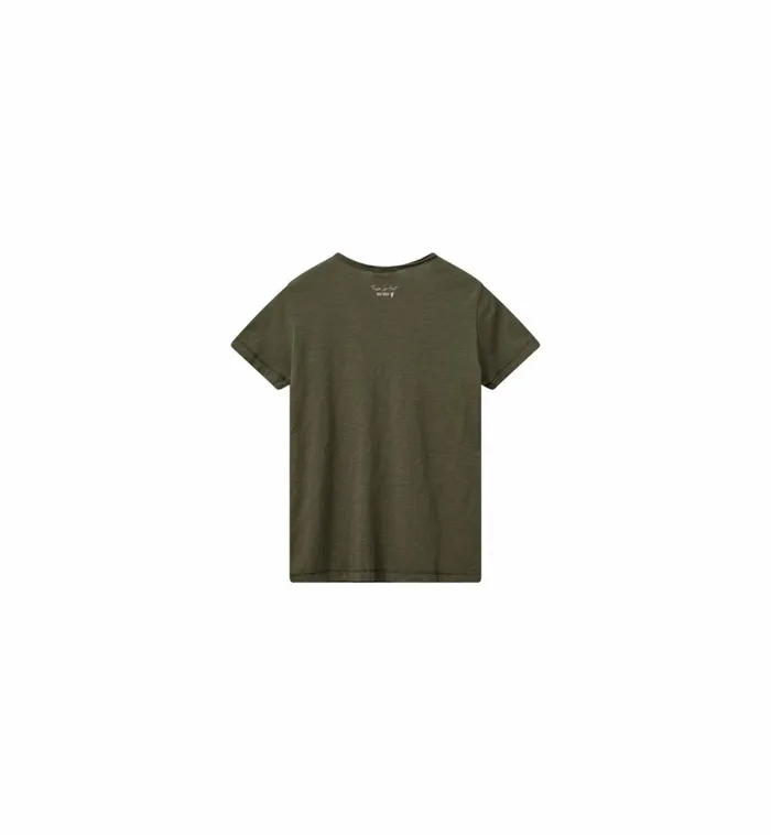 MOS MOSH MMAstin Basic Tee Burnt Olive Women Tees MOS MOSH MMAstin Basic Tee Burnt Olive Women Tees