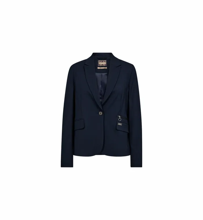 MOS MOSH MMBlake Piet Blazer Salute Navy Women Blazers MOS MOSH MMBlake Piet Blazer Salute Navy Women Blazers