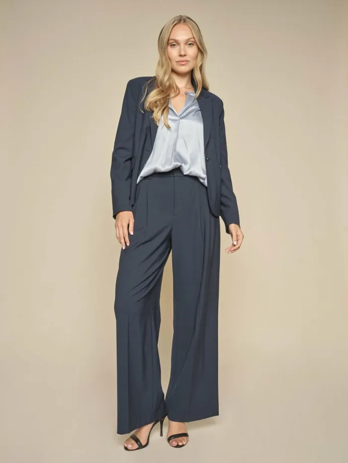 MOS MOSH MMBlake Piet Blazer Salute Navy Women Blazers MOS MOSH MMBlake Piet Blazer Salute Navy Women Blazers