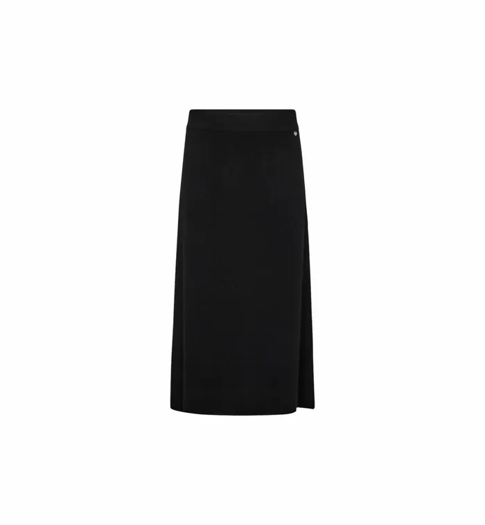 MOS MOSH MMCardi Knit Skirt Black Women Skirts MOS MOSH MMCardi Knit Skirt Black Women Skirts