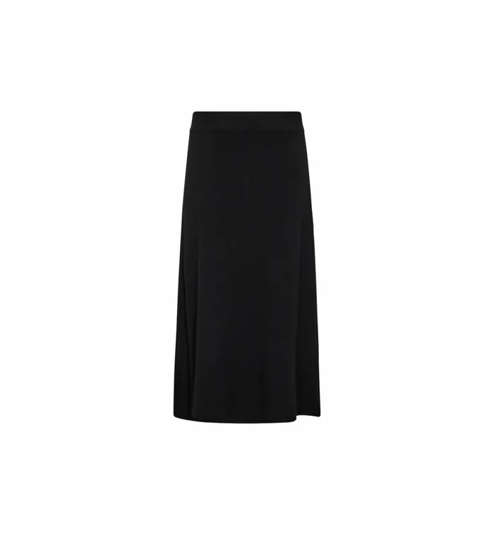 MOS MOSH MMCardi Knit Skirt Black Women Skirts MOS MOSH MMCardi Knit Skirt Black Women Skirts