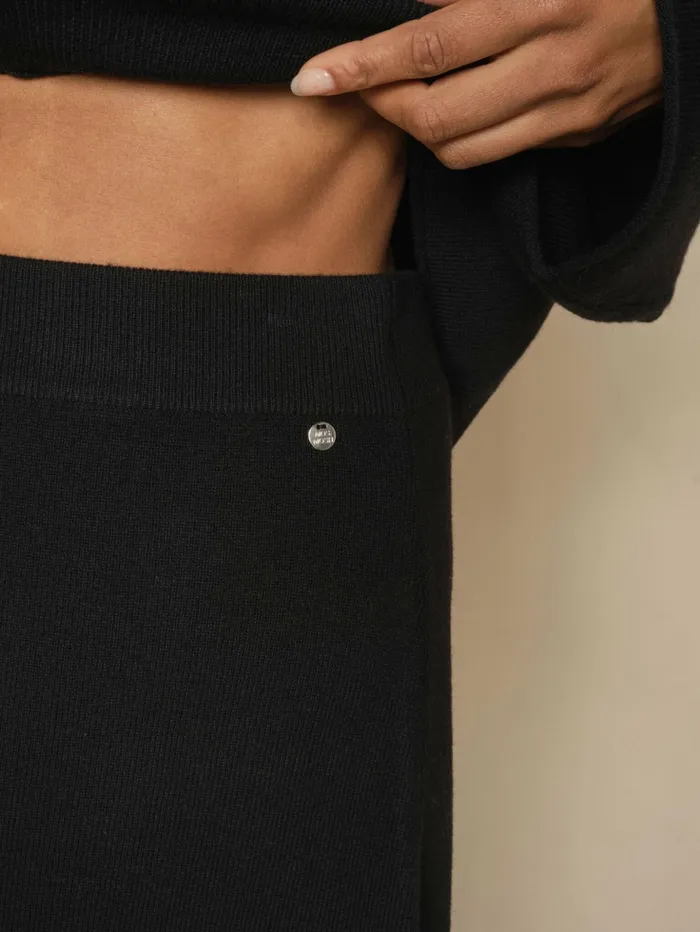 MOS MOSH MMCardi Knit Skirt Black Women Skirts MOS MOSH MMCardi Knit Skirt Black Women Skirts