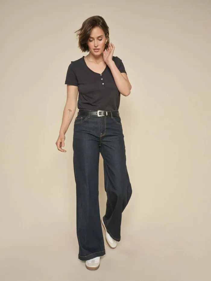 MOS MOSH MMDara Deluxe Jeans Dark Blue Women Jeans