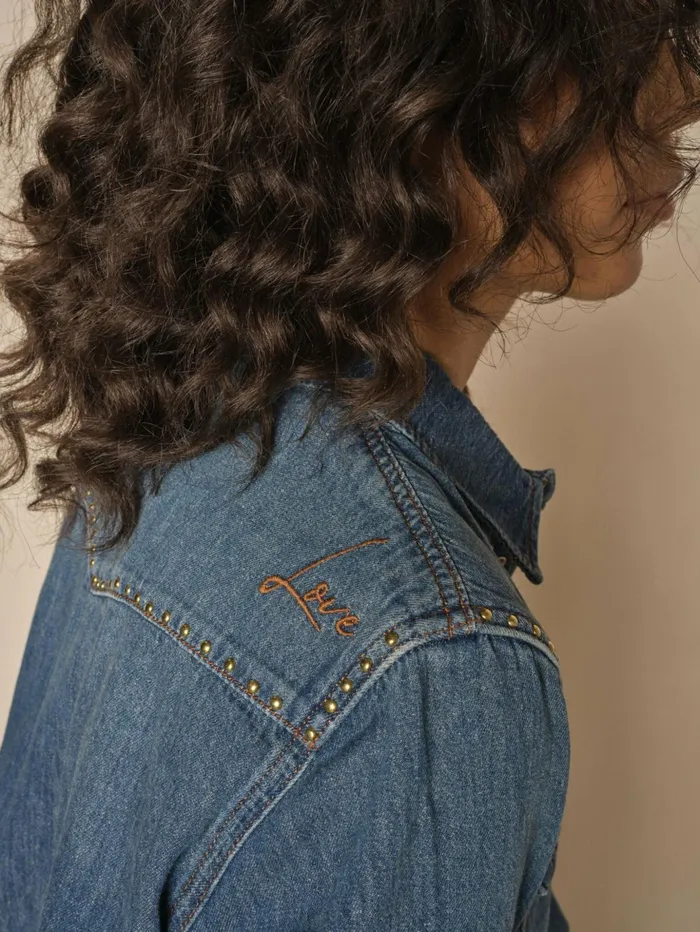 MOS MOSH MMElvira Denim Shirt Blue Women Shirts MOS MOSH MMElvira Denim Shirt Blue Women Shirts