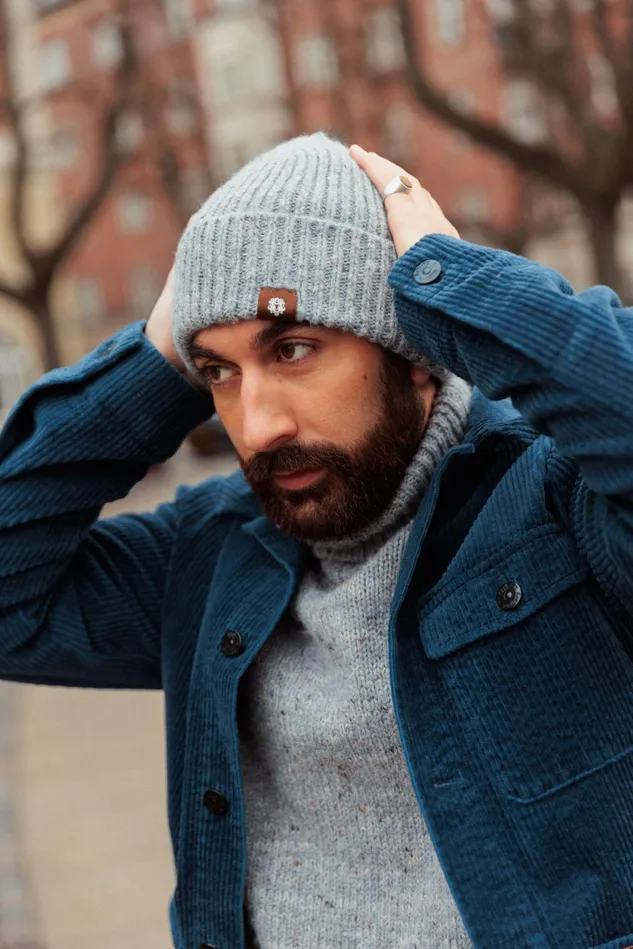 MOS MOSH MMGGiorgio Autumn Knit Hat Men Accessories