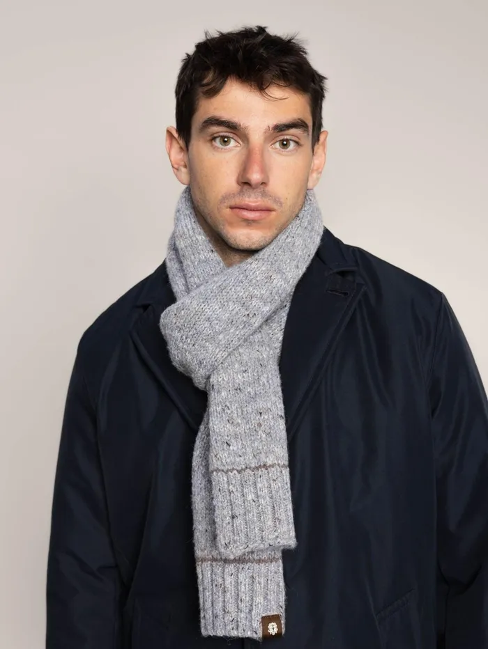 MOS MOSH MMGGiorgio Autumn Knit Scarf Men Accessories MOS MOSH MMGGiorgio Autumn Knit Scarf Men Accessories