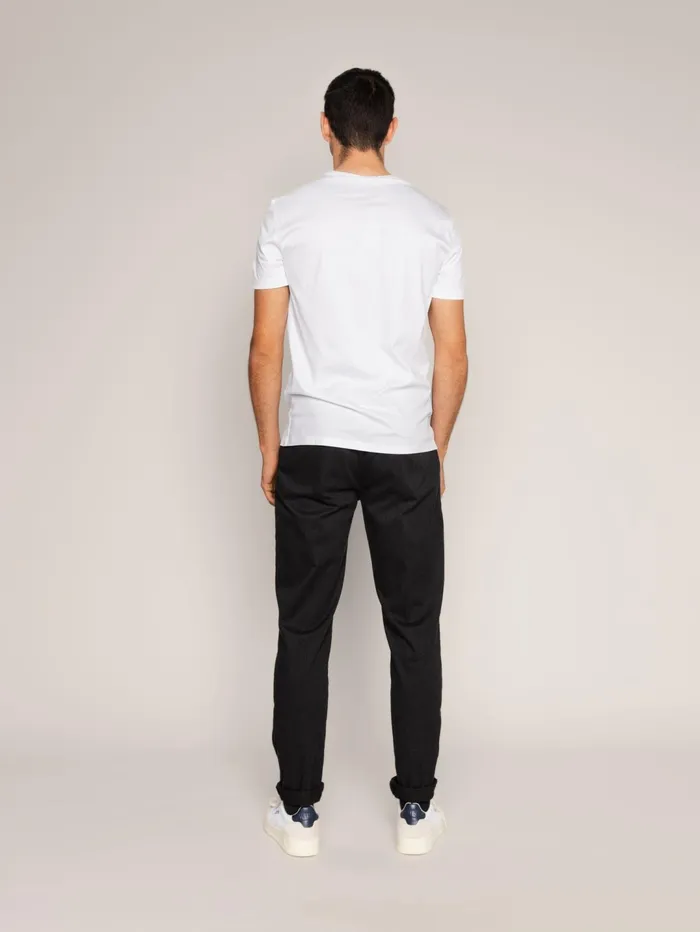 MOS MOSH MMGHunt Soft Brush String Chino Pant Black Men Pants MOS MOSH MMGHunt Soft Brush String Chino Pant Black Men Pants