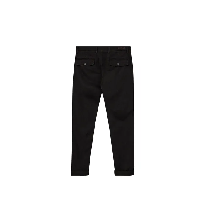 MOS MOSH MMGHunt Soft Brush String Chino Pant Black Men Pants MOS MOSH MMGHunt Soft Brush String Chino Pant Black Men Pants