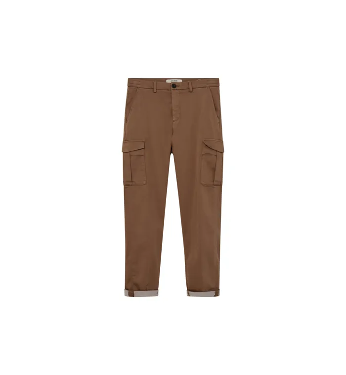 MOS MOSH MMGHunt Soft Cargo Pant Brown Latte Men Pants MOS MOSH MMGHunt Soft Cargo Pant Brown Latte Men Pants