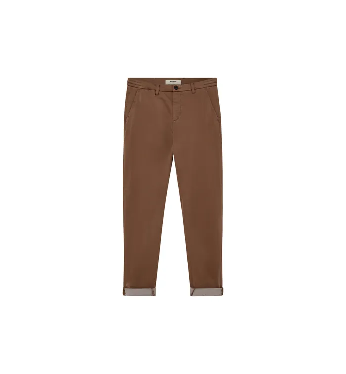 MOS MOSH MMGHunt Soft String Chino Pant Brown Latte Men Pants MOS MOSH MMGHunt Soft String Chino Pant Brown Latte Men Pants