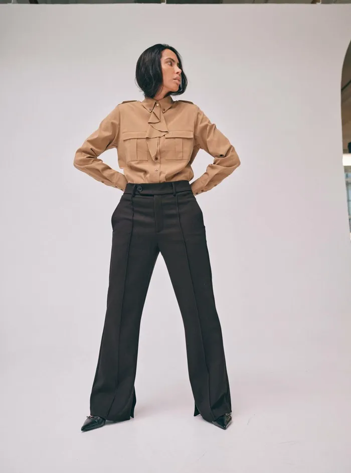 MOS MOSH MMHUnity Twill Shirt 8211 HEYANNO Foxtrot Women Shirts MOS MOSH MMHUnity Twill Shirt 8211 HEYANNO Foxtrot Women Shirts