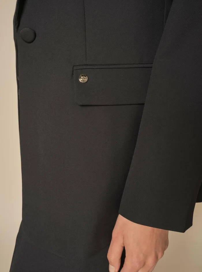 MOS MOSH MMLeonora Miley Blazer Black Women Blazers MOS MOSH MMLeonora Miley Blazer Black Women Blazers