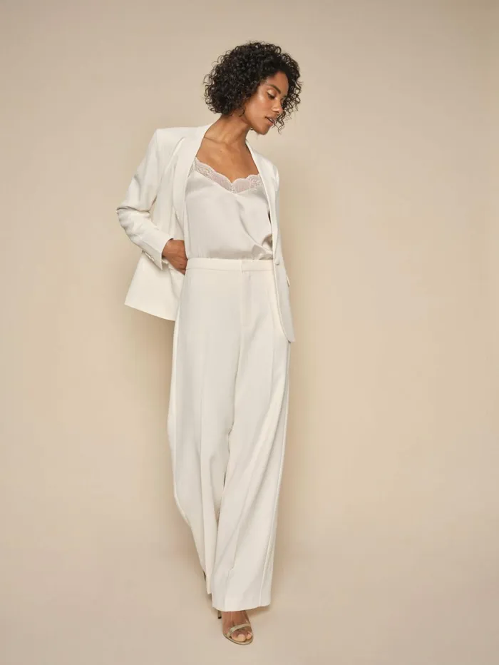 MOS MOSH MMLeya Miley Pant Ecru Women Pants MOS MOSH MMLeya Miley Pant Ecru Women Pants