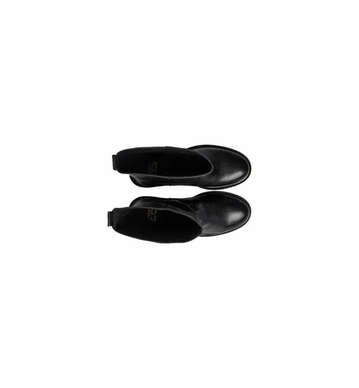 MOS MOSH MMMelbourne Mid Leather Boot Black Women Shoes MOS MOSH MMMelbourne Mid Leather Boot Black Women Shoes