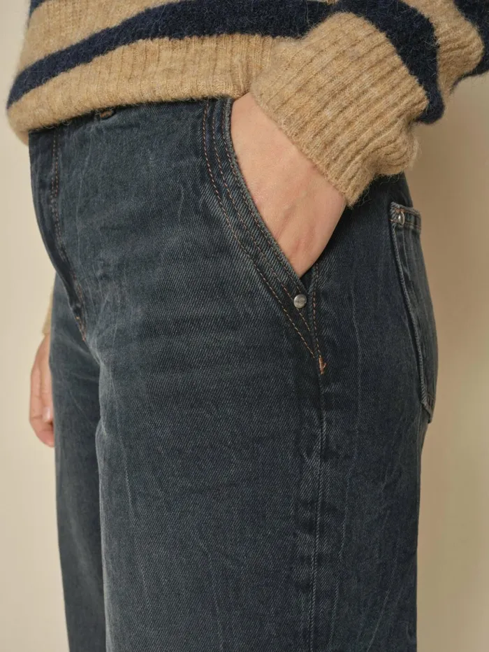 MOS MOSH MMRelee Grigio Jeans Dark Grey Women Jeans MOS MOSH MMRelee Grigio Jeans Dark Grey Women Jeans