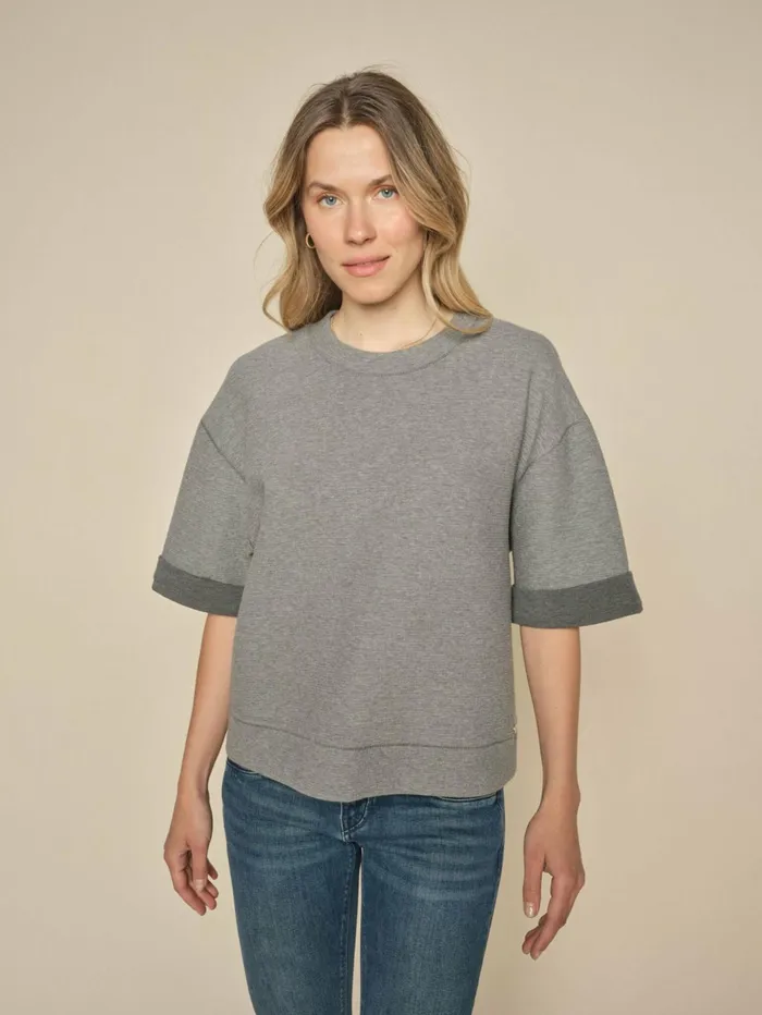 MOS MOSH MMShor OSS Sweatshirt Sharkskin Women Sweats