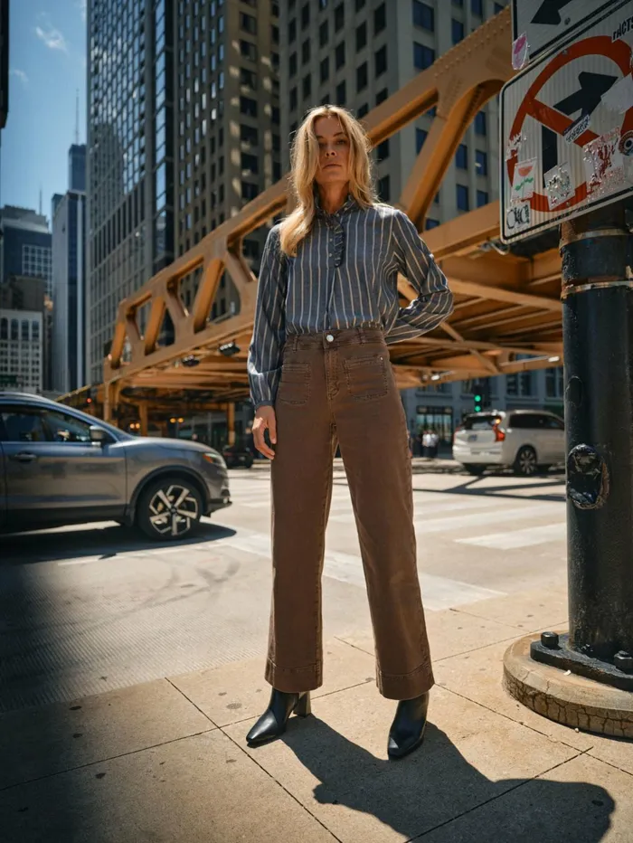 MOS MOSH MMSoey Everton Pant Rain Drum Women Pants