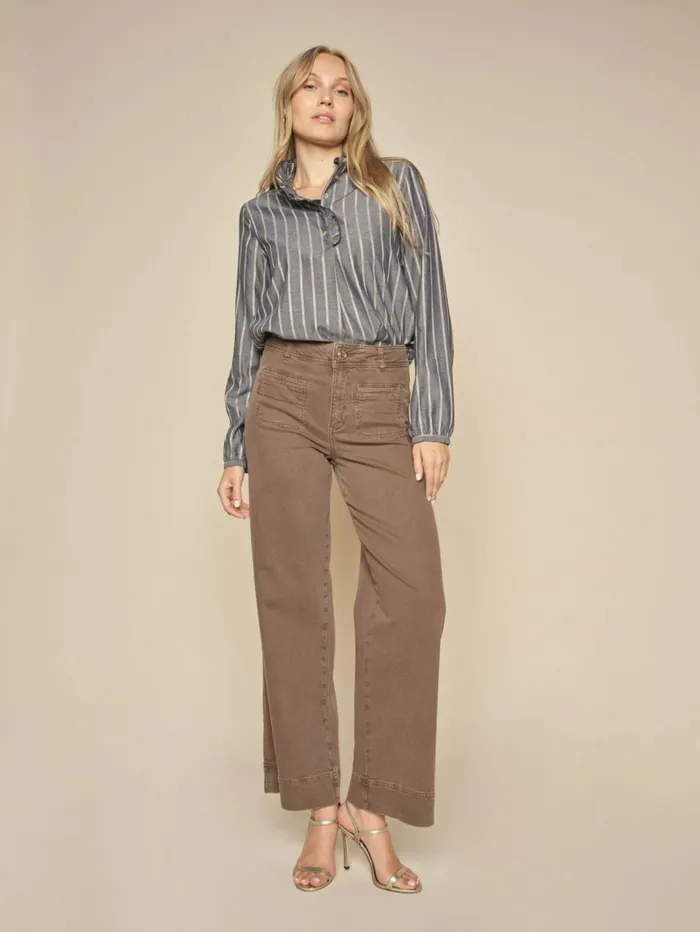 MOS MOSH MMSoey Everton Pant Rain Drum Women Pants MOS MOSH MMSoey Everton Pant Rain Drum Women Pants