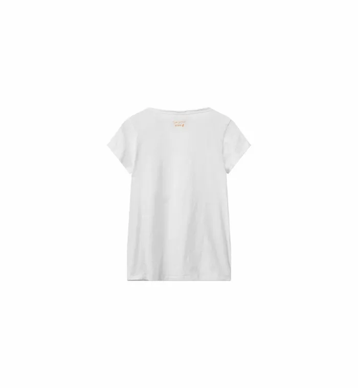 MOS MOSH MMTulli VSS Basic Tee White Women Tees MOS MOSH MMTulli VSS Basic Tee White Women Tees