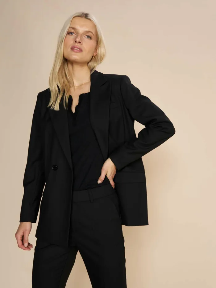 MOS MOSH MMWanda Twiggy Blazer Black Women Blazers MOS MOSH MMWanda Twiggy Blazer Black Women Blazers
