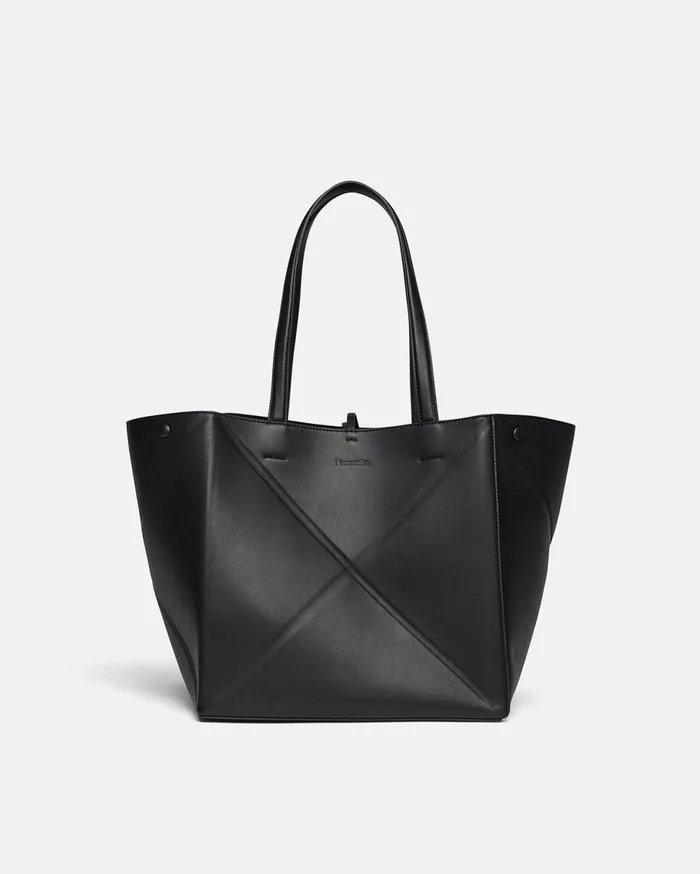 Nanushka Bags WomenMen THE ORIGAMI TOTE Altnappa Tote Black Nanushka
