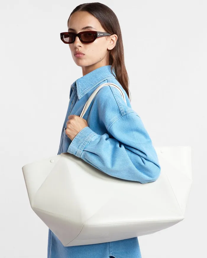 Nanushka Bags WomenMen The Origami Tote Large AltNappa Large Tote Off Off White