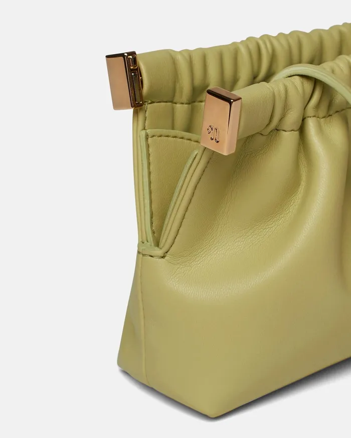 Nanushka Bags Women The Bar Clutch Micro AltNappa Clutch Lime