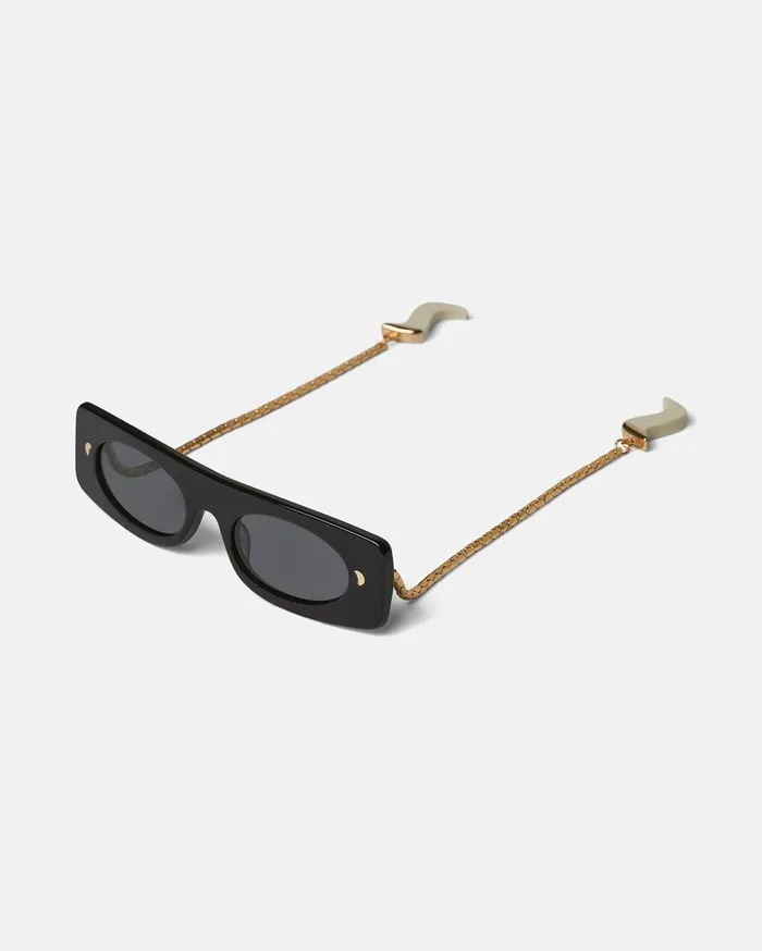 Nanushka Eyewear Women Gabri BioPlastic Sunglasses Black