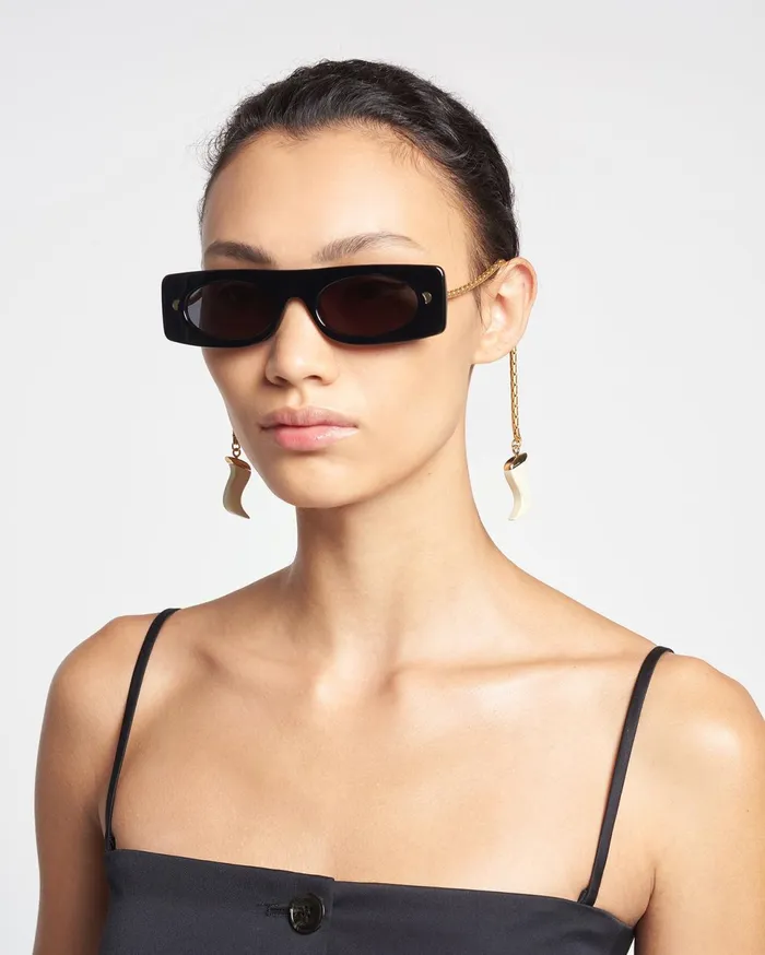 Nanushka Eyewear Women Gabri BioPlastic Sunglasses Black