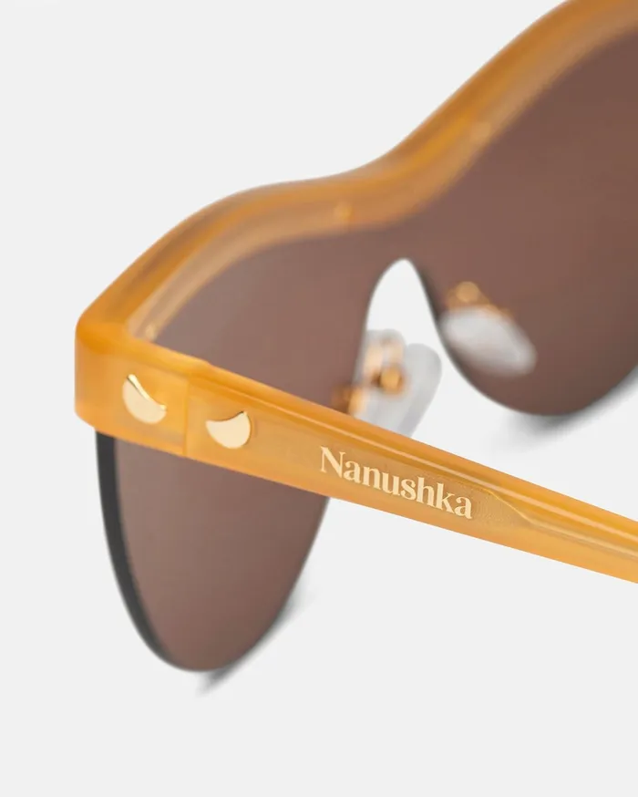 Nanushka Eyewear WomenMen Baya BioPlastic Sunglasses Orange